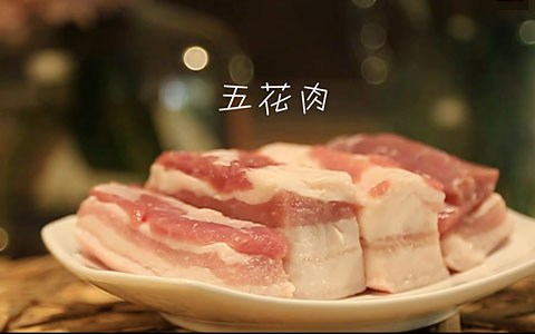 五芳斋挑拾菜品视频